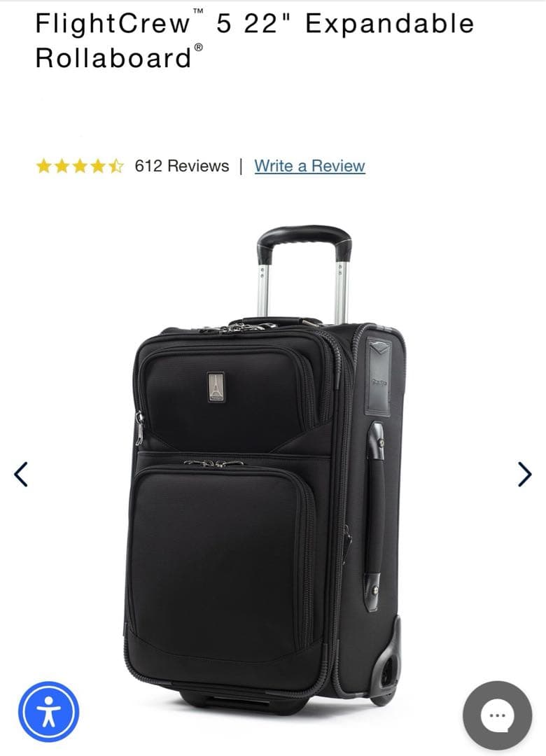 トラベルプロ Flightcrew5 シリーズ スーツケース Jフック付き