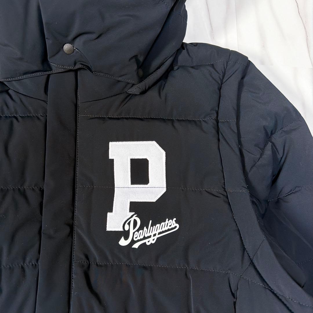 《美品 2025年》パーリーゲイツ Nyストレッチタフタダウン 3way 黒 M