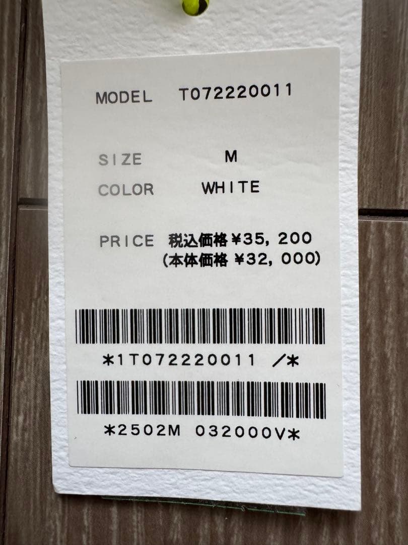 新品未使用　TFW49 パンツ　サイズM