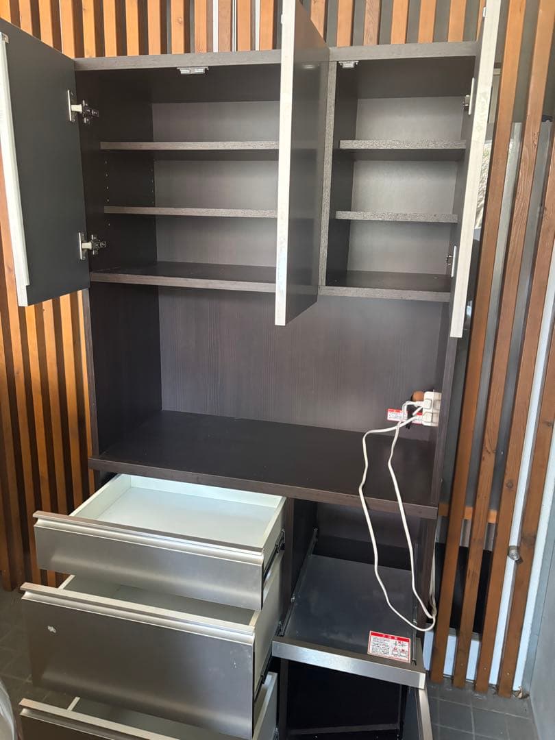 【定価9万】大容量 カップボード ダイニングボード ( キッチンボード