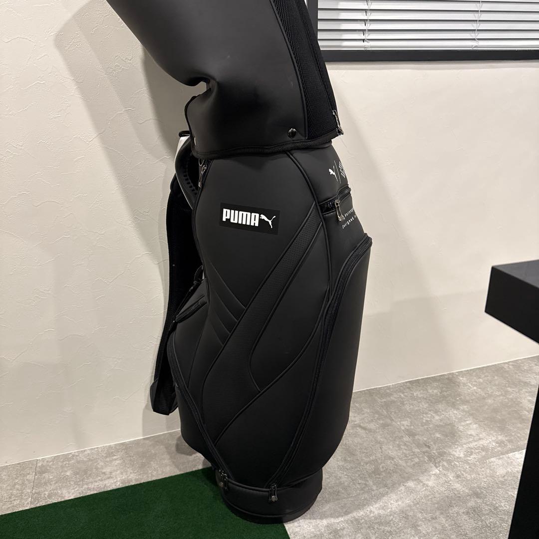 PUMA キャディバック 黒 マットブラック 美品