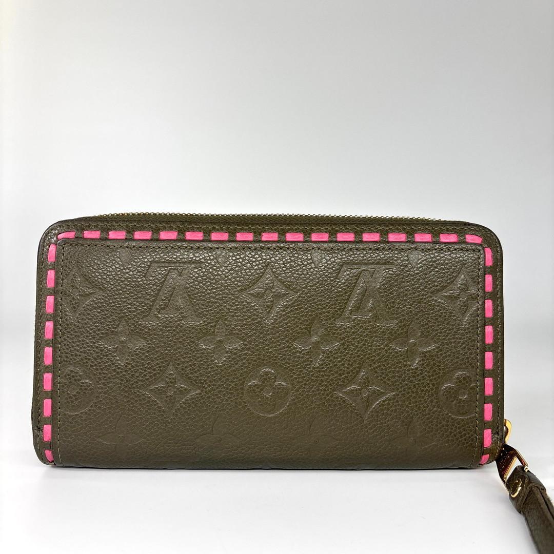 超極美品 ルイヴィトン モノグラム アンプラント ジッピー ウォレット 長財布