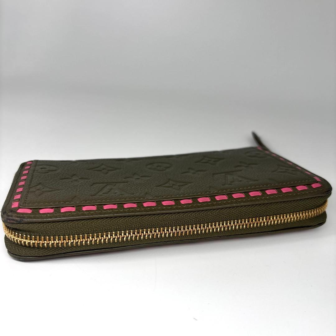 超極美品 ルイヴィトン モノグラム アンプラント ジッピー ウォレット 長財布