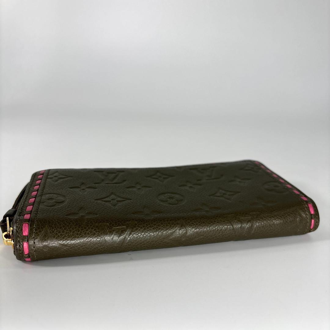 超極美品 ルイヴィトン モノグラム アンプラント ジッピー ウォレット 長財布