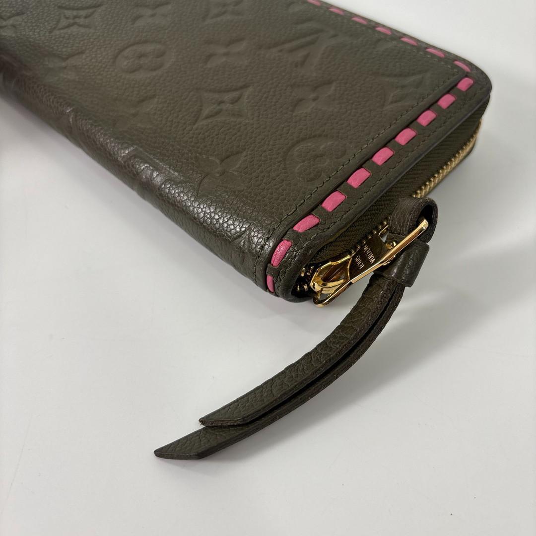 超極美品 ルイヴィトン モノグラム アンプラント ジッピー ウォレット 長財布