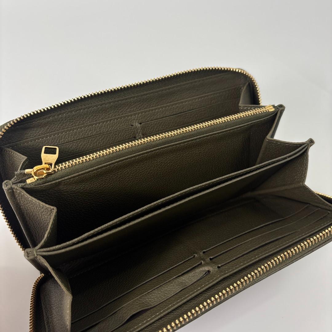 超極美品 ルイヴィトン モノグラム アンプラント ジッピー ウォレット 長財布