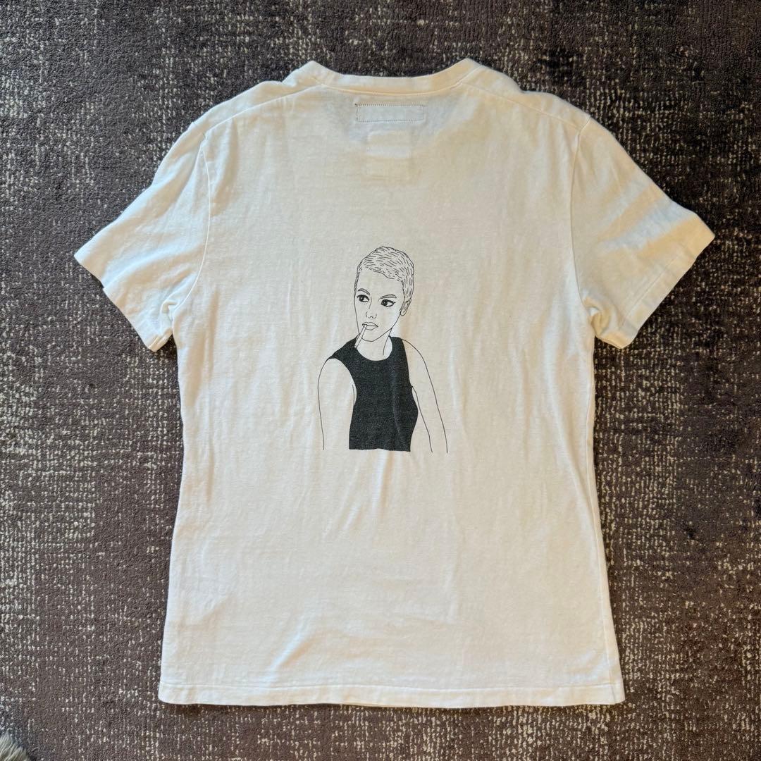 MADISONBLUE CREW NECK TEE JEAN Tシャツ