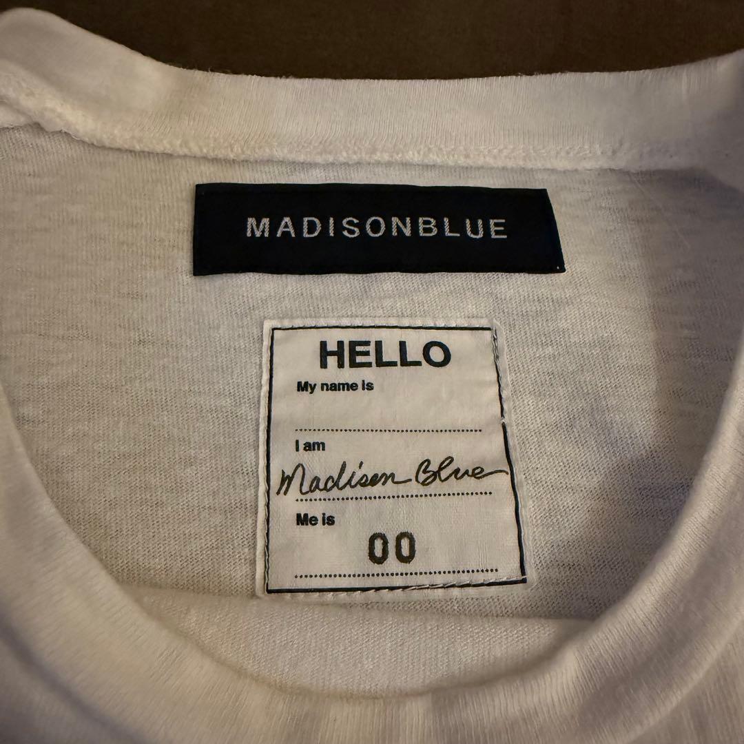 MADISONBLUE CREW NECK TEE JEAN Tシャツ