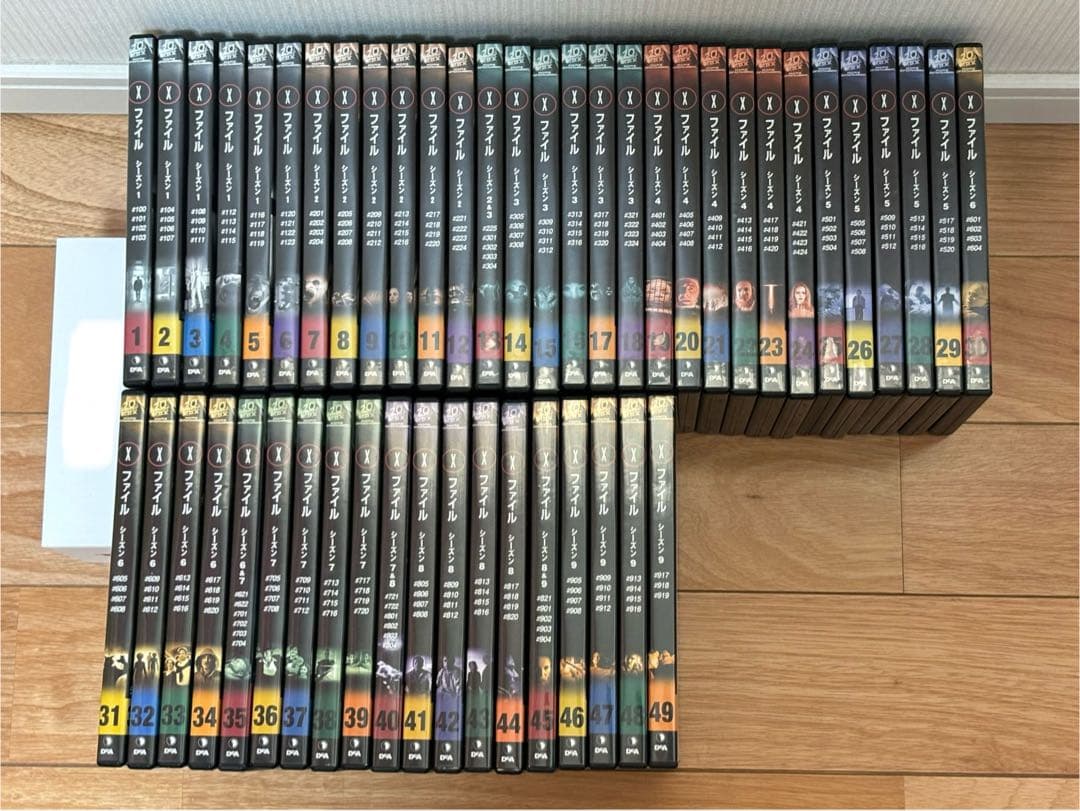 デアゴスティーニ版 DVD Xファイル 1〜49 全巻 フルセット