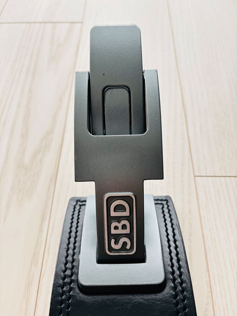 【kun】【使用頻度少】【Sサイズ】SBD パワーベルト ブラック/レッド