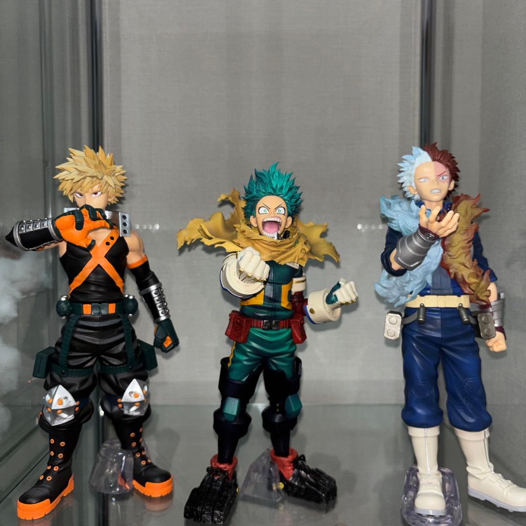 一番くじ 僕のヒーローアカデミア 緑谷 爆豪 轟 フィギュア 3体セット