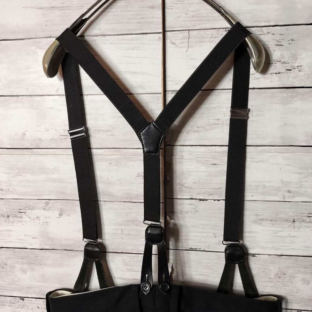 ワイズ Y's ヨウジヤマモト サロペット 吊りパンツ スラックス コットン 黒