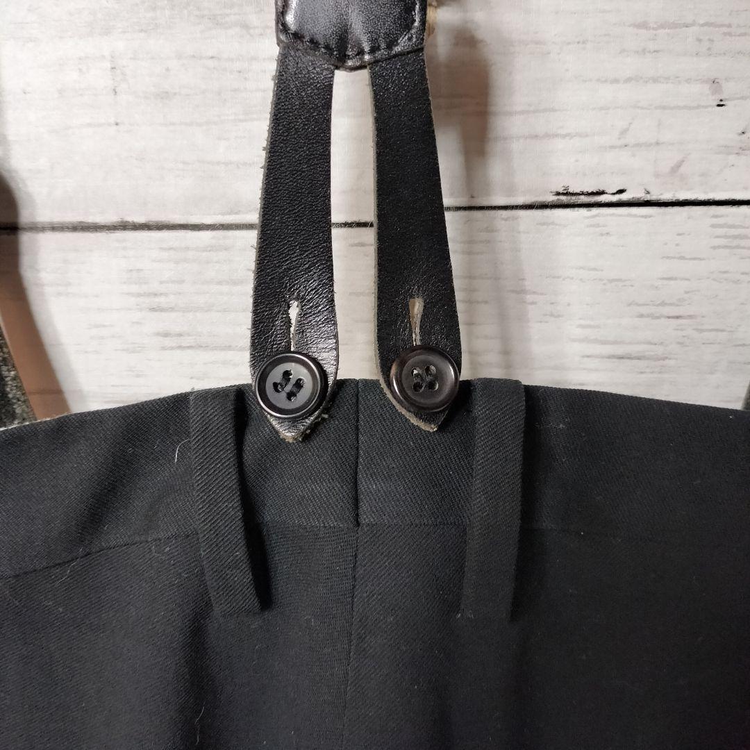 ワイズ Y's ヨウジヤマモト サロペット 吊りパンツ スラックス コットン 黒