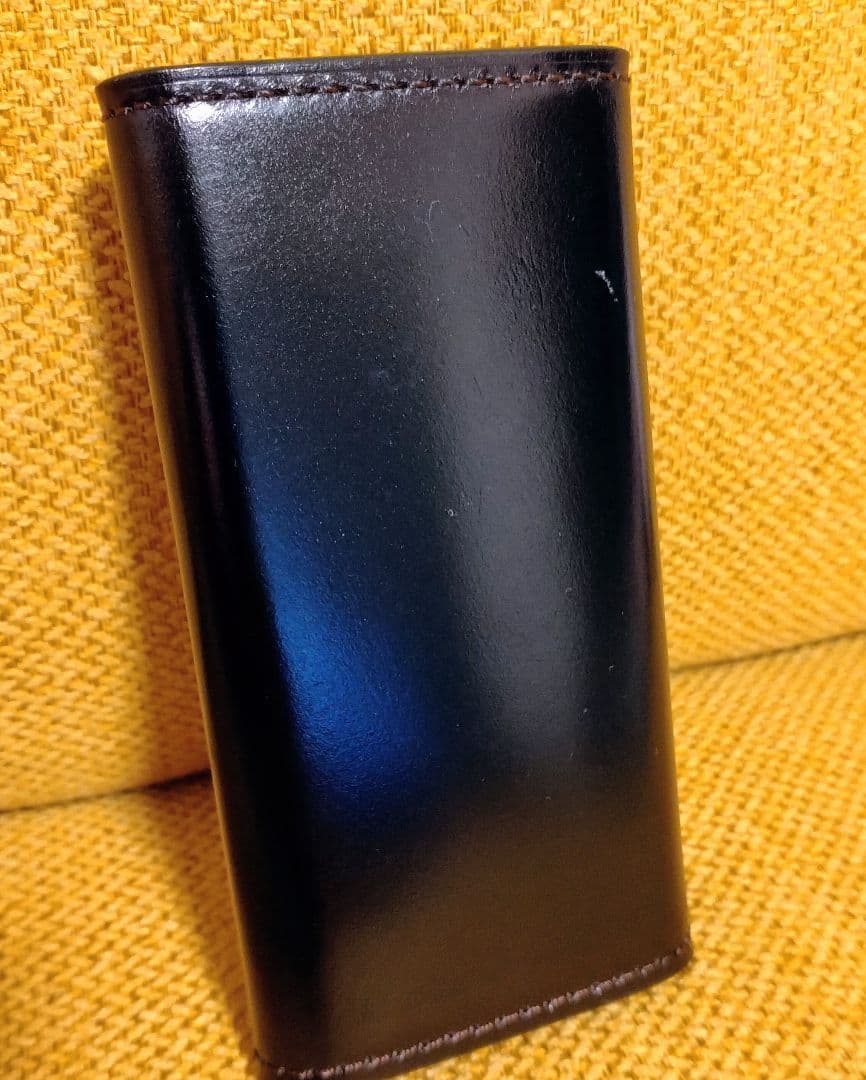 CYPRIS キプリス　キーケース　ブラック　コードバン