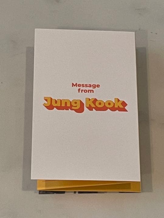 BTS BUTTER 特典 フィルム jong kook ジョングクJK グク