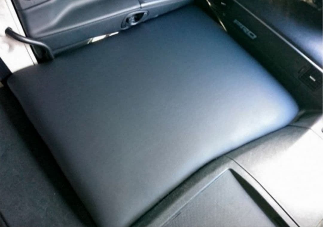 【新品】17スーパーグレート◆フラット助手席 ブラックレザー◆支柱キット付属