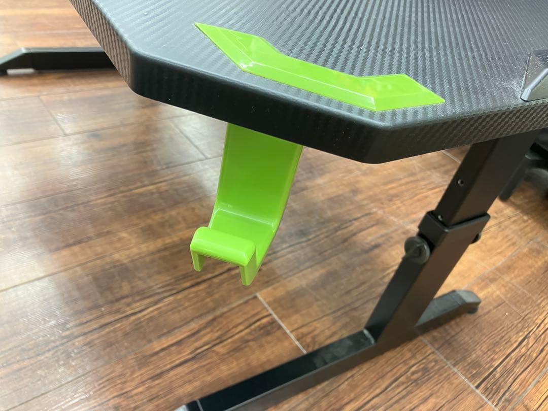 埼玉引取　ニトリ　ゲーミングローデスク GM004 ブラック　グリーン　座椅子