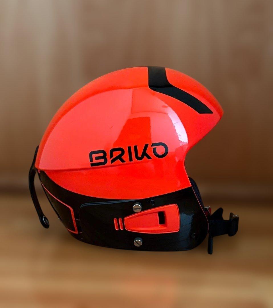 BRIKO スキー・スノーボードヘルメット オレンジ