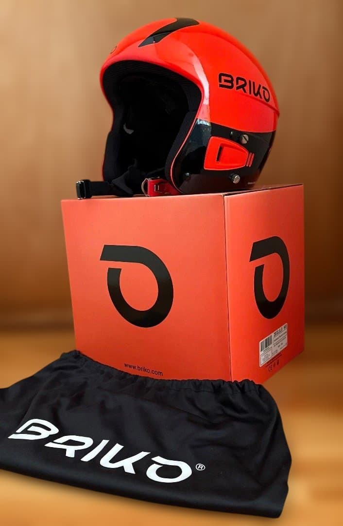 BRIKO スキー・スノーボードヘルメット オレンジ