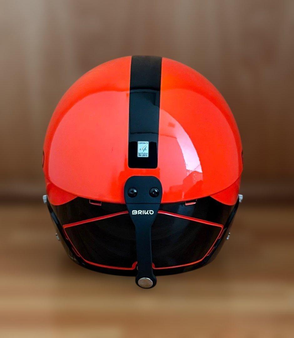 BRIKO スキー・スノーボードヘルメット オレンジ