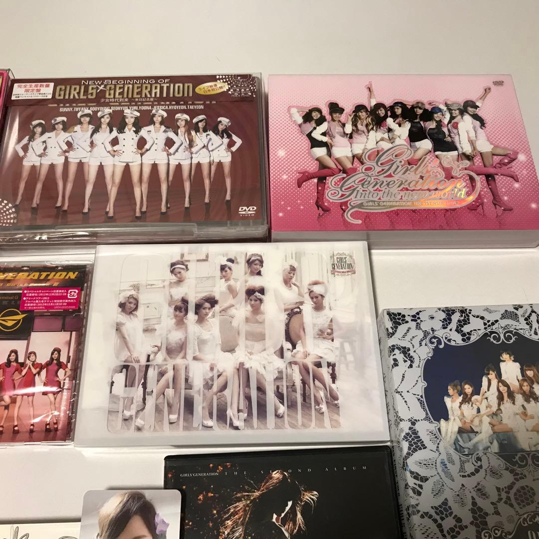 少女時代 CD DVD トレカ まとめ売り