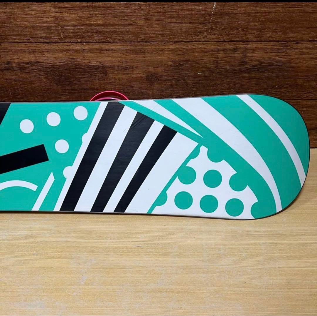 RIDE UNION レディース  スノーボード　3点143cm  かわいい