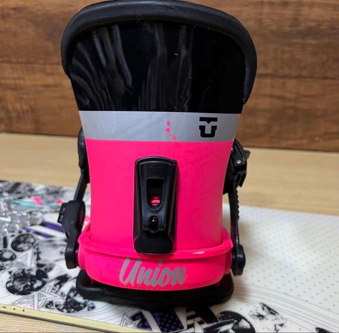 RIDE UNION レディース  スノーボード　3点143cm  かわいい