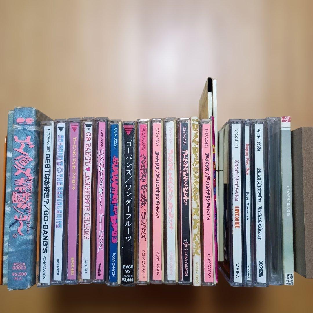 CDコレクション22枚 GO-BANG'S 17枚 森若香織 5枚 ゴーバンズ