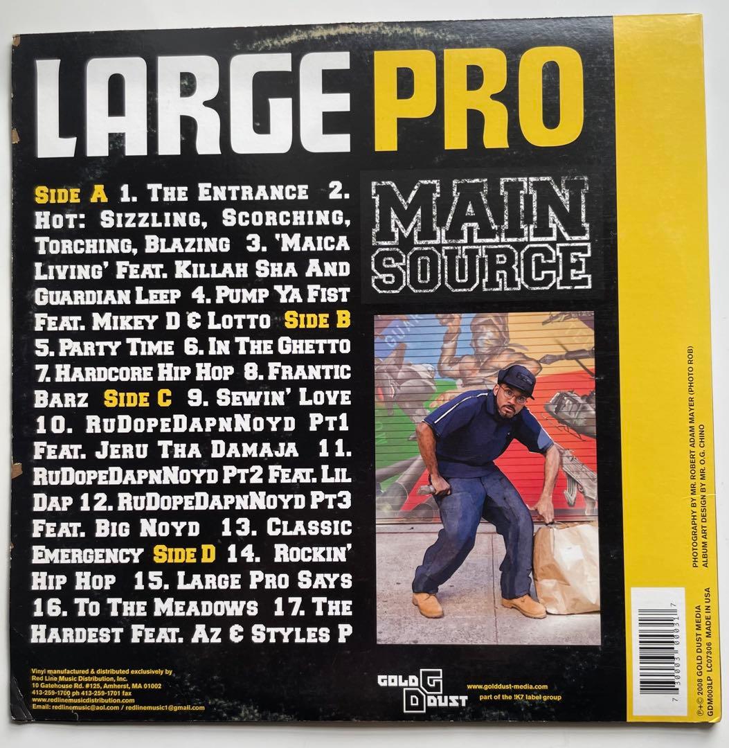 洋楽 LARGE PRO / MAIN SOURCE LP