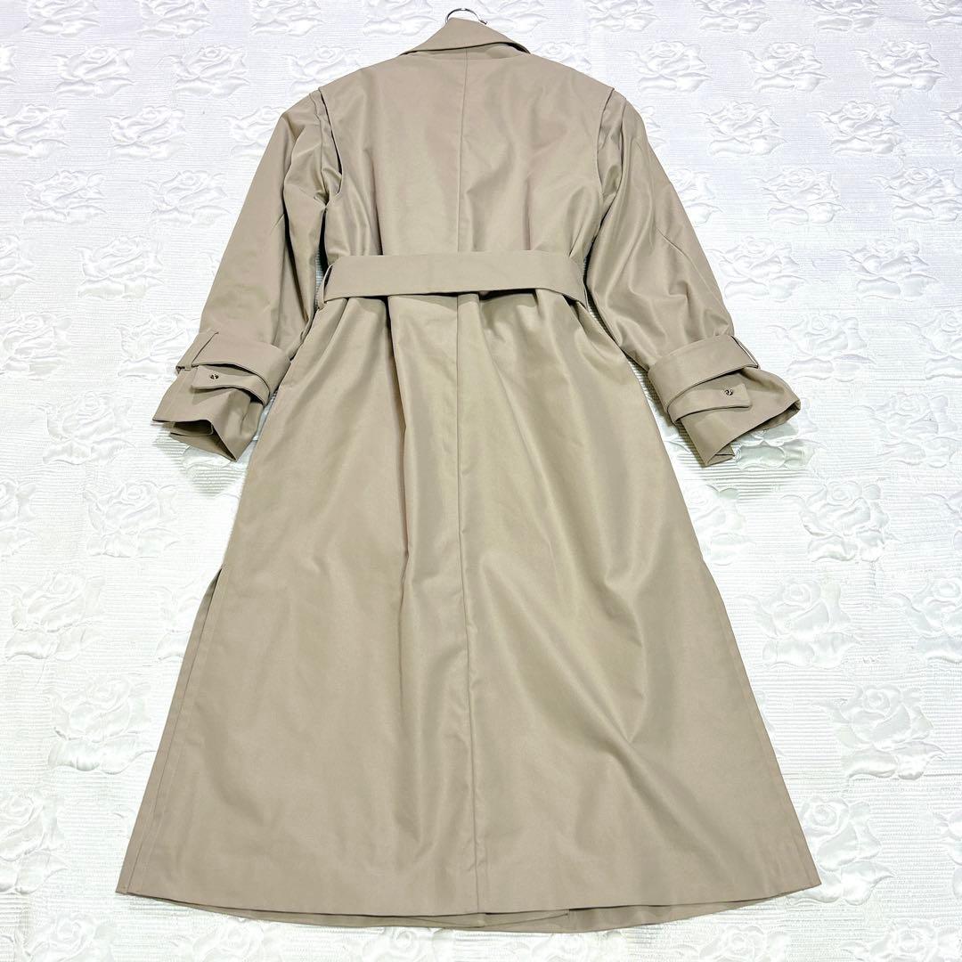 【未使用品】24SS 自由区 洗える 4WAY トレンチ コート 32サイズ