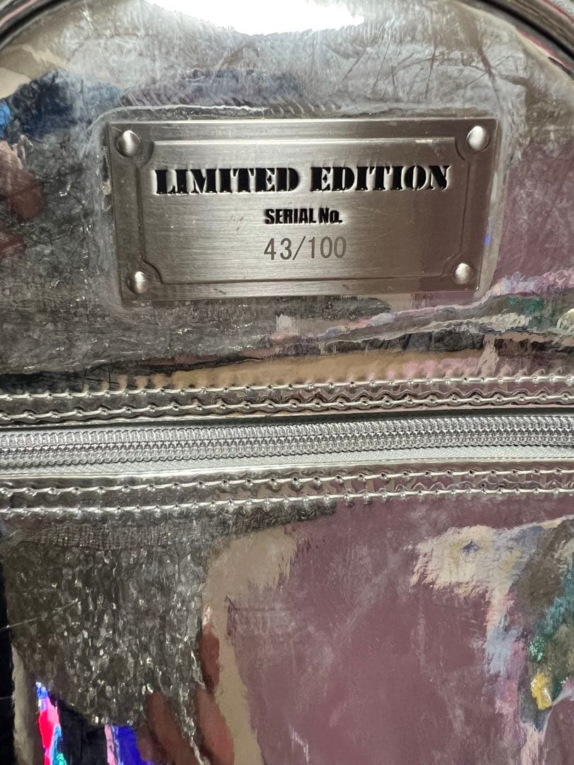 WINWIN ATHLETE スタンドキャディバック　ホログラムシルバー9.0型