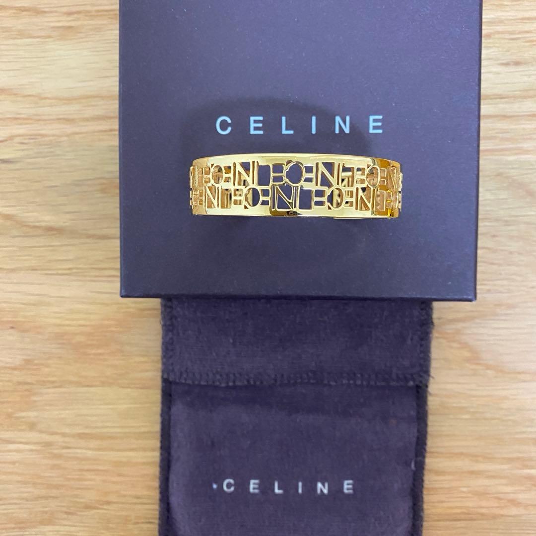 【希少】【正規品】セリーヌ CELINE バングル　ブレスレット　匿名配送