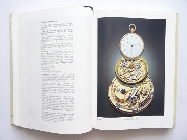 洋書◆ブレゲの置時計と腕時計写真集 本