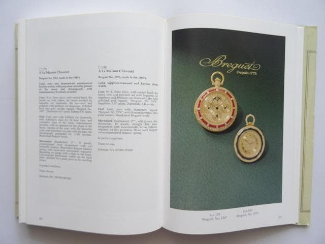 洋書◆ブレゲの置時計と腕時計写真集 本