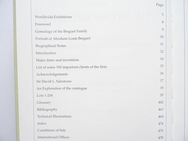 洋書◆ブレゲの置時計と腕時計写真集 本