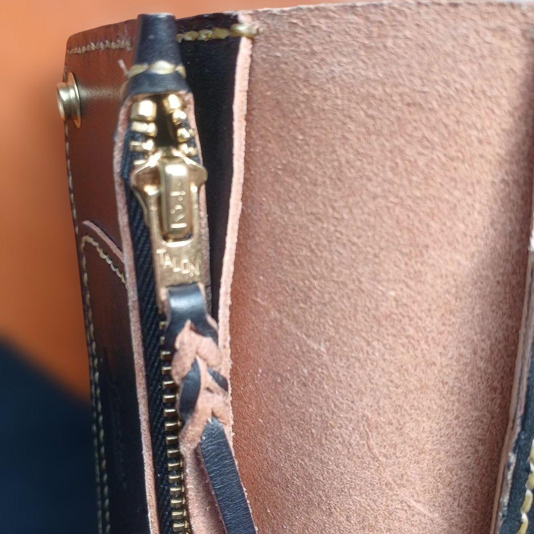 トラッカーウォレット　ロング　茶芯　42TALON復刻