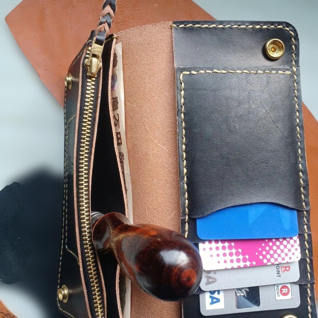 トラッカーウォレット　ロング　茶芯　42TALON復刻