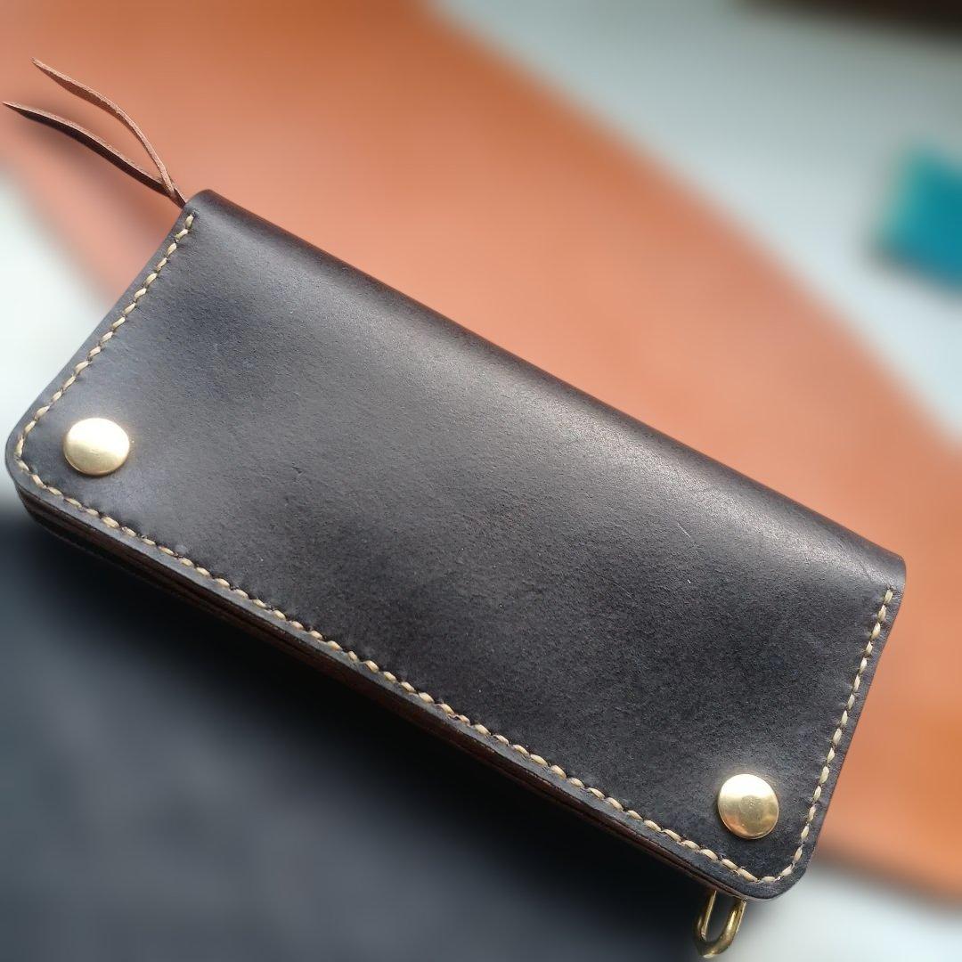 トラッカーウォレット　ロング　茶芯　42TALON復刻