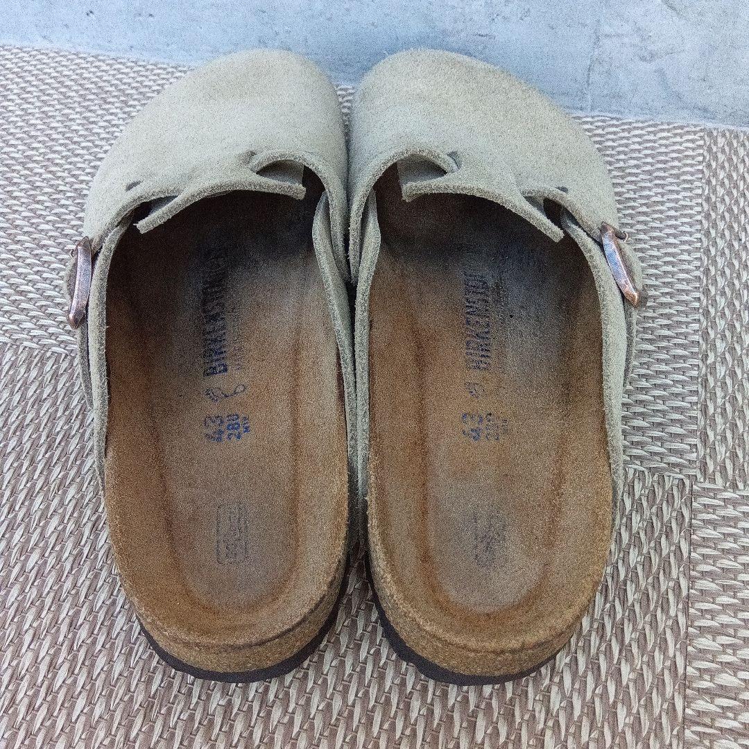 BIRKENSTOCK ビルケンシュトック ボストン サンダル28cmスエード