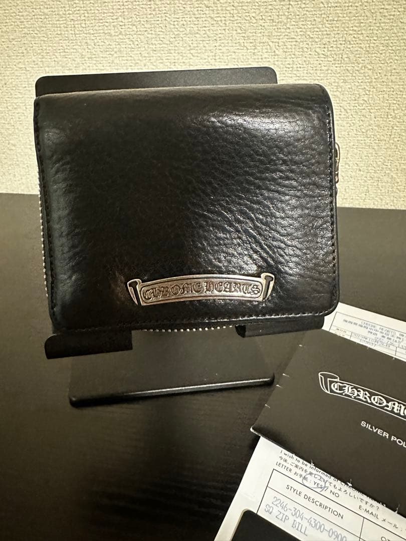 8*万様 【新年限定値下げ】 CHROME HEARTS スクエアジップビルウォ