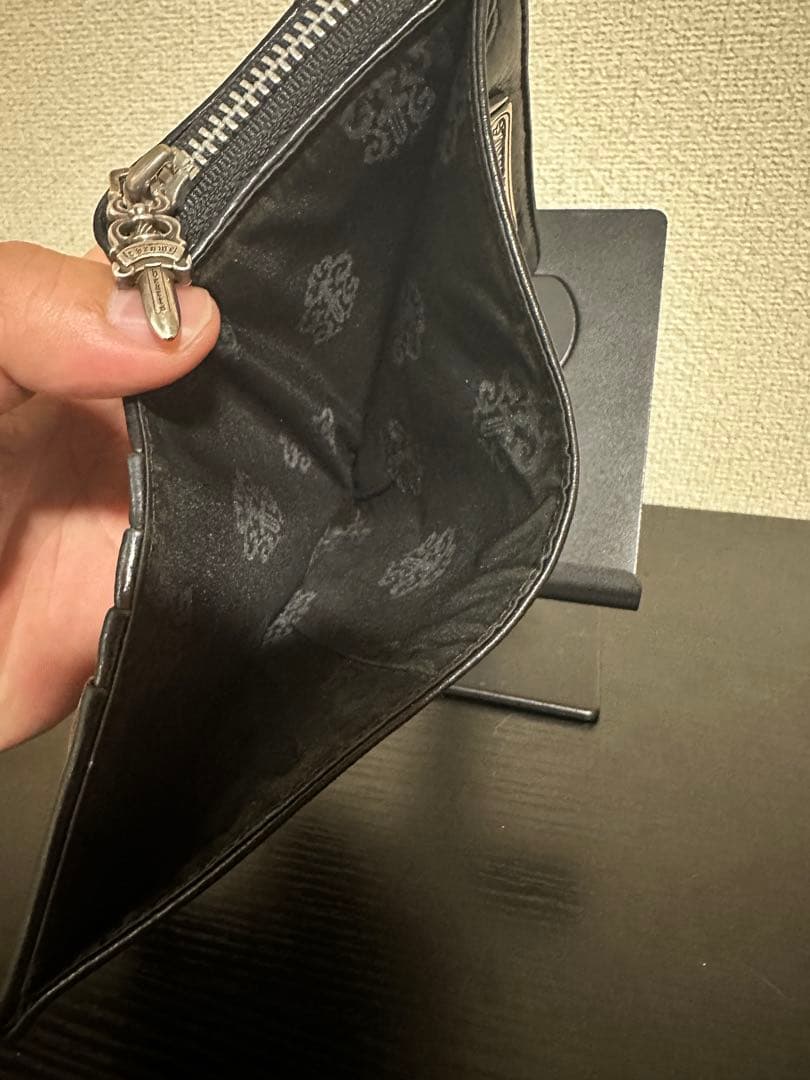 8*万様 【新年限定値下げ】 CHROME HEARTS スクエアジップビルウォ