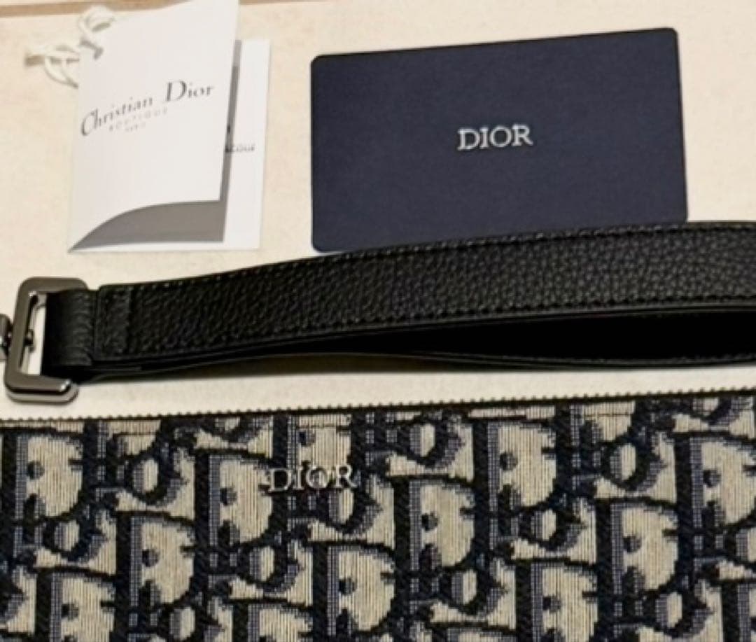 【美品】ディオール　A4 ポーチ　クラッチ　バッグ