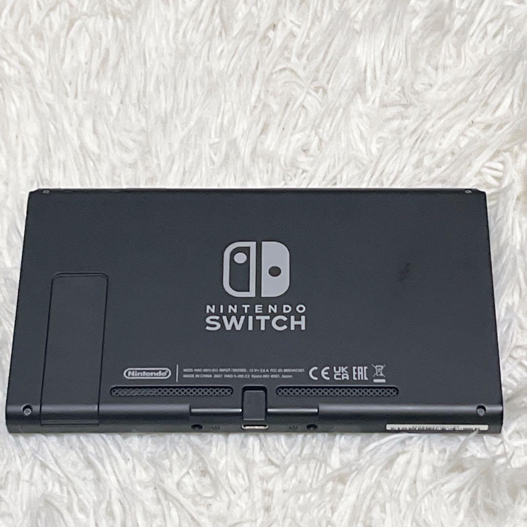 極美品　Nintendo Switch バッテリー強化版 本体のみ 2021年