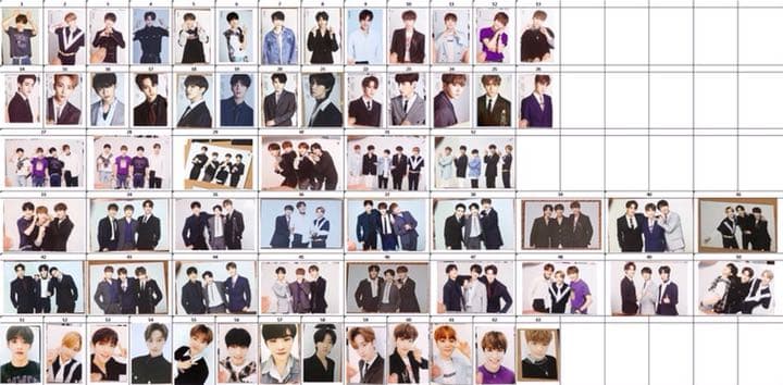 セブチ IDEALCUT トレカ