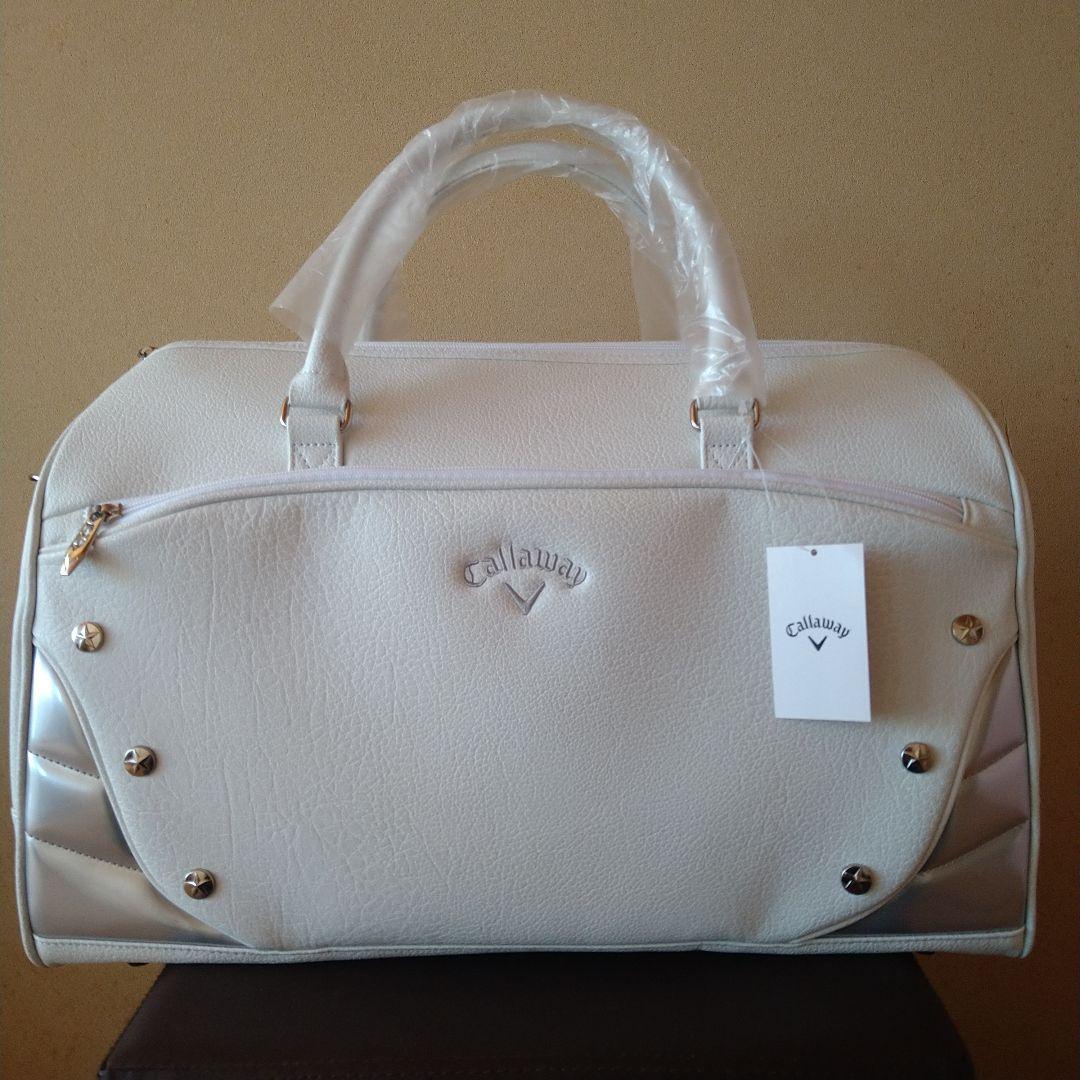 キャロウェイ　ボストンバッグ　白