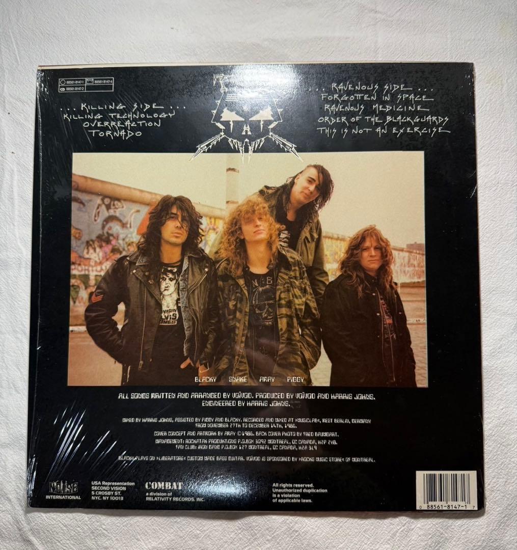 Voivod「Killing Technology」LP