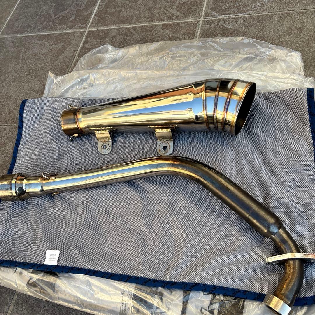 シグナス4型/5型 K2tec GP-R メガホンマフラー