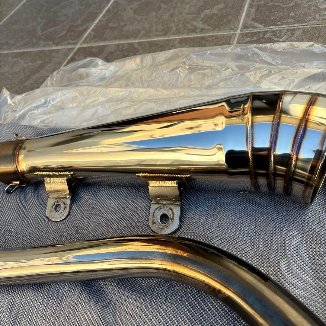 シグナス4型/5型 K2tec GP-R メガホンマフラー