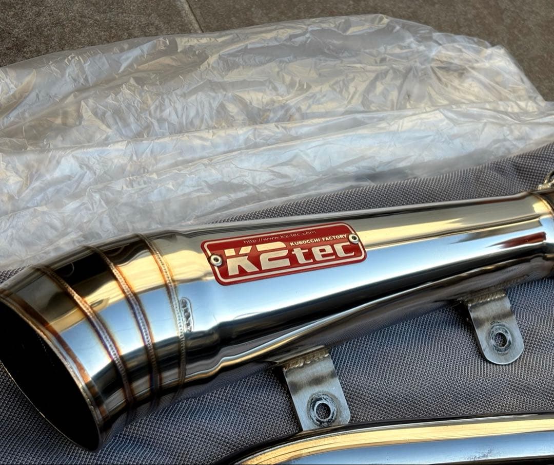 シグナス4型/5型 K2tec GP-R メガホンマフラー