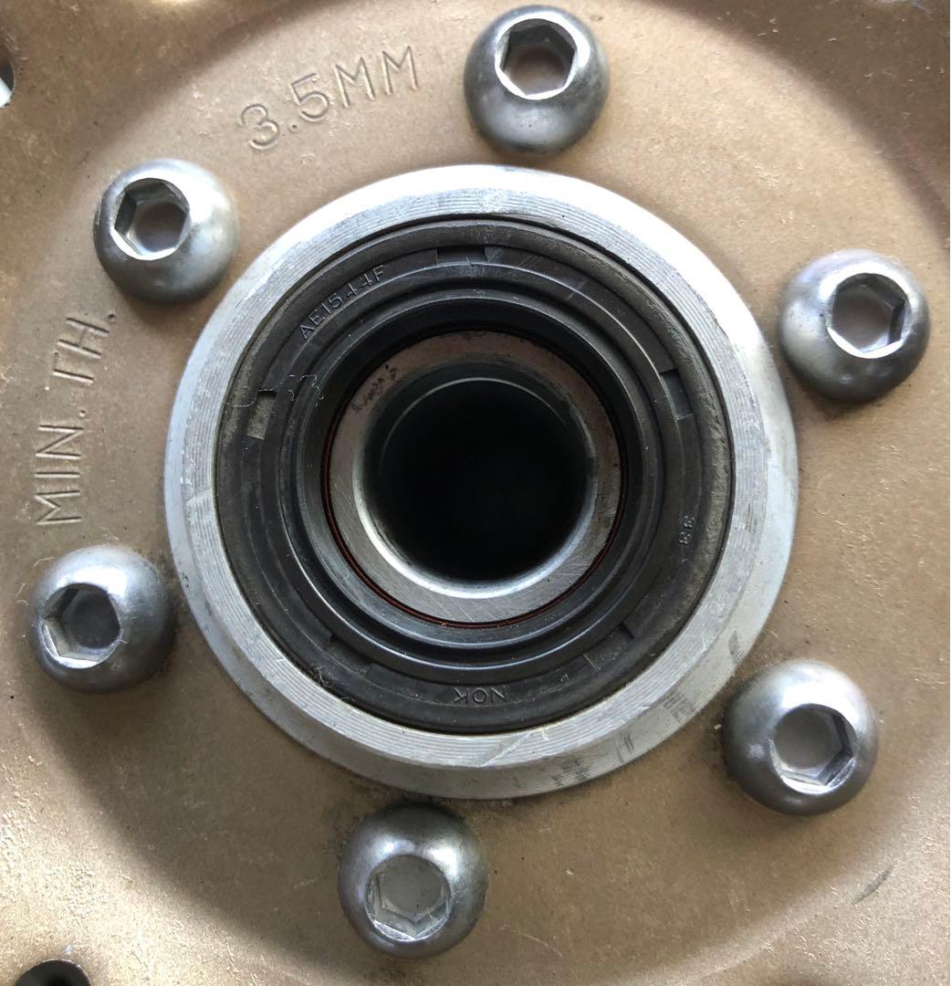 NSR250R MC21 純正￼ 前後￼ホイールセット￼ ディスクローター付￼